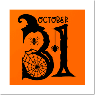 October 31st | Halloween Vibes Posters and Art